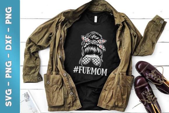 Fur Mom Messy Bun Hair Love SVG Review