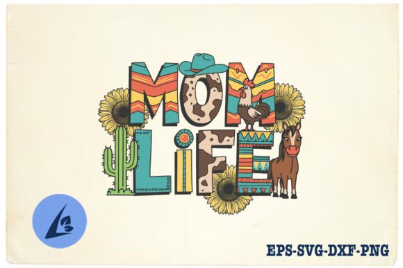 Mom Life Happy Western Mama SVG Review for Real Embroidery Projects