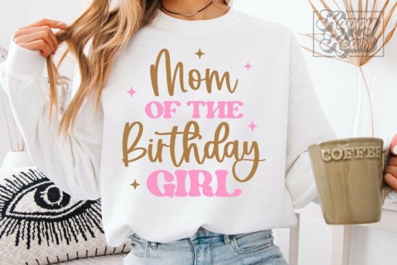 Mom of the Birthday Girl SVG PNG Review