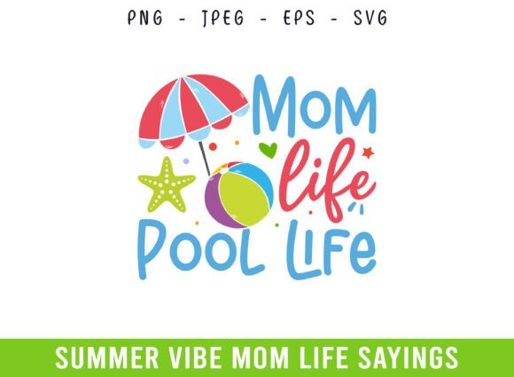 Pool Life of Mom: Summer Days Design Review for Real Embroidery Use