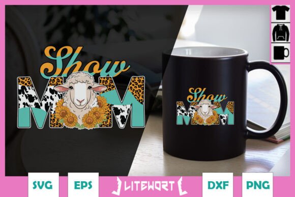 Show Mom Funny Sheep Mother s Day SVG Review